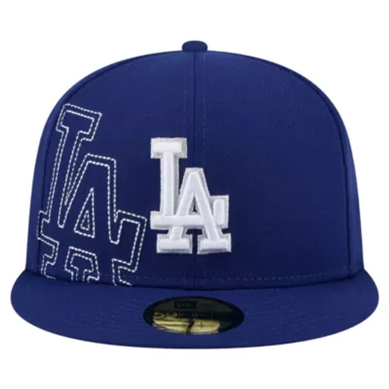 MLB Los Angeles Dodgers Yarn Stitch 59FIFTY Fitted Hat