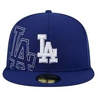 MLB Los Angeles Dodgers Yarn Stitch 59FIFTY Fitted Hat