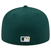 Oakland Athletics MLB Yarn Stitch 59FIFTY Fitted Hat