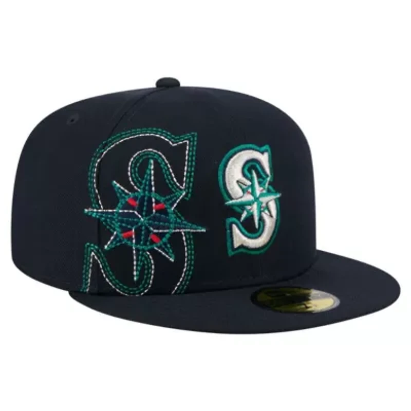 MLB Seattle Mariners Yarn Stitch 59FIFTY Fitted Hat