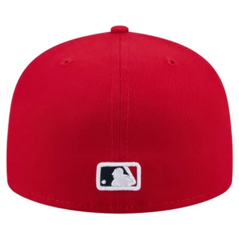 MLB Los Angeles Angels Yarn Stitch 59FIFTY Fitted Hat