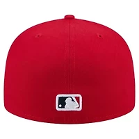 MLB Los Angeles Angels Yarn Stitch 59FIFTY Fitted Hat