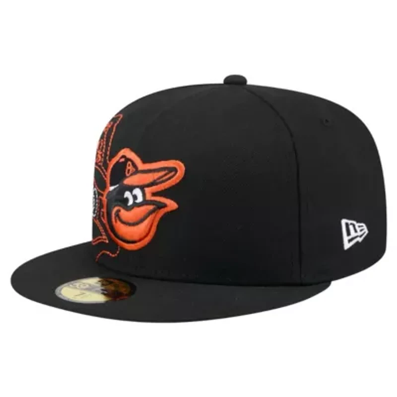 MLB Baltimore Orioles Yarn Stitch 59FIFTY Fitted Hat