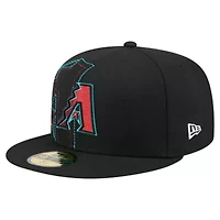 MLB Arizona Diamondbacks Yarn Stitch 59FIFTY Fitted Hat