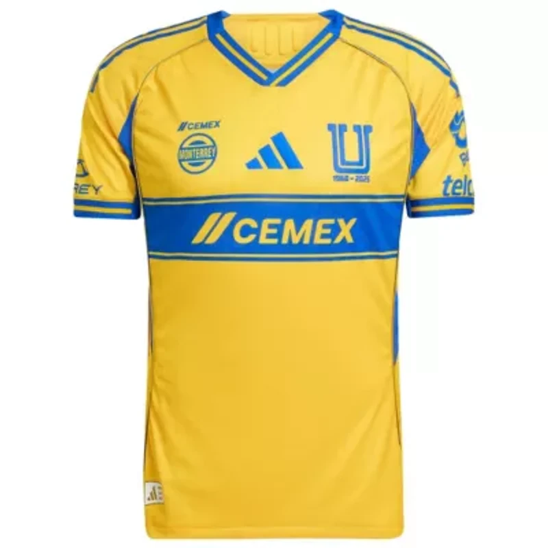 Liga MX Tigres UANL 2025/26 Home Authentic Jersey