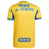 Liga MX Tigres UANL 2025/26 Home Authentic Jersey
