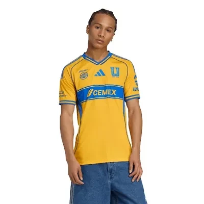 Liga MX Tigres UANL 2025/26 Home Replica Jersey