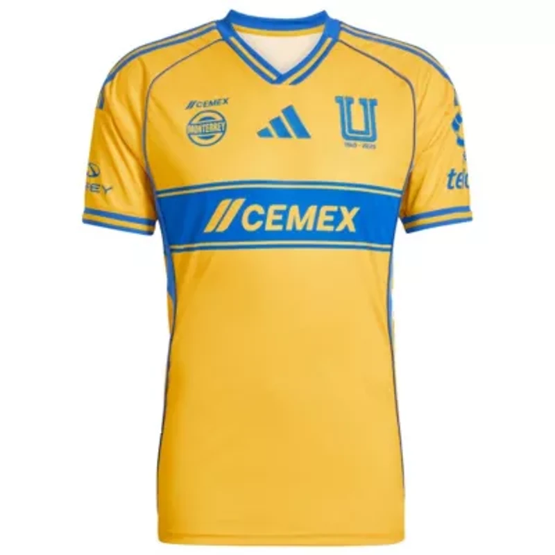 Liga MX Tigres UANL 2025/26 Home Replica Jersey