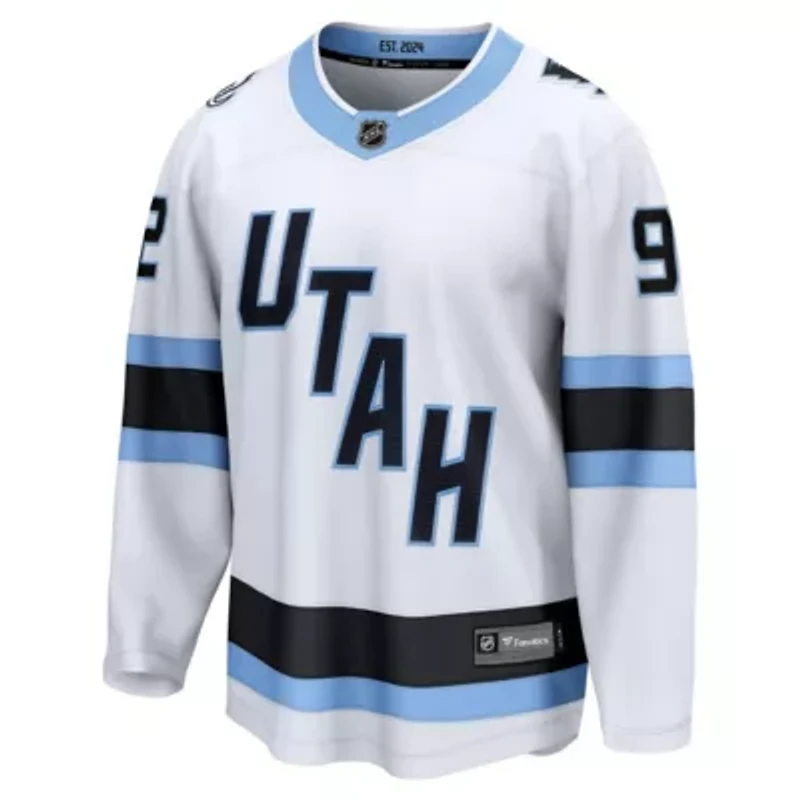 NHL Fanatics Logan Cooley Utah Mammoth Away Breakaway Player Jersey