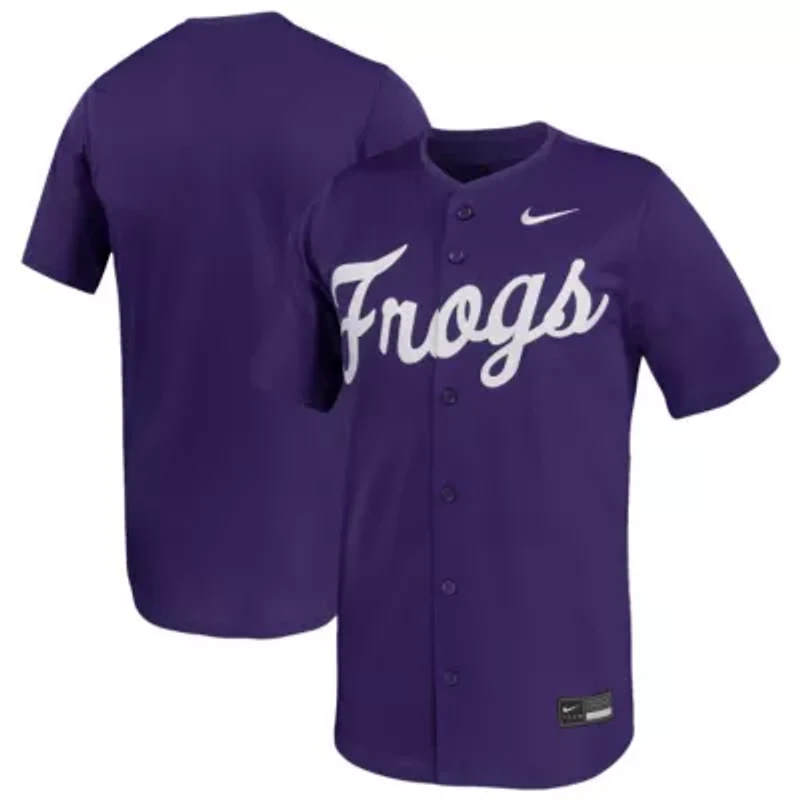 NCAA Nike TCU Horned Frogs Limited Baseball Jersey