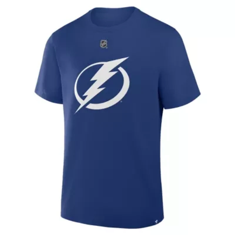 NHL Fanatics Nikita Kucherov Tampa Bay Lightning Authentic Stack Name & Number T-Shirt