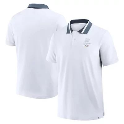 IOC Fanatics Milano Cortina 2026 Winter Olympics Tipped Polo