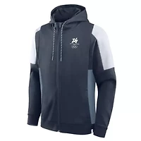 IOC Fanatics Milano Cortina 2026 Winter Olympics Full-Zip Hoodie
