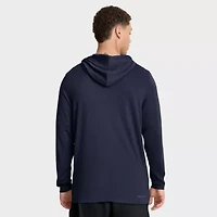 NCAA Nike West Virginia Mountaineers 2025 Sideline Dri-FIT Long Sleeve Hoodie T-Shirt