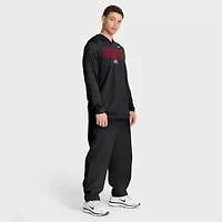NCAA Nike Ohio State Buckeyes 2025 Sideline Dri-FIT Long Sleeve Hoodie T-Shirt