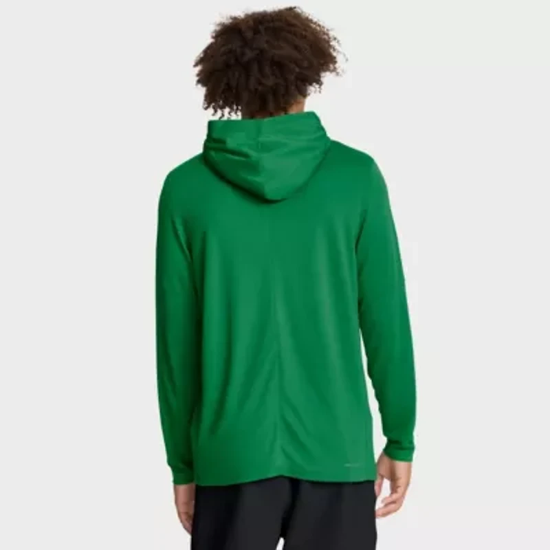 NCAA Nike Oregon Ducks 2025 Sideline Dri-FIT Long Sleeve Hoodie T-Shirt