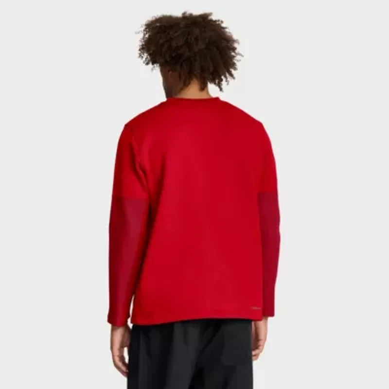 NCAA Nike Ohio State Buckeyes 2025 Sideline Coach Therma-FIT Long Sleeve T-Shirt