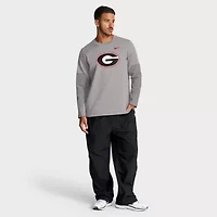 NCAA Nike Georgia Bulldogs 2025 Sideline Coach Therma-FIT Long Sleeve T-Shirt
