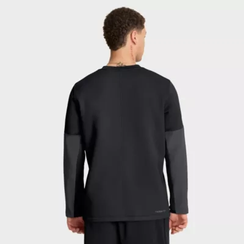 NCAA Nike Georgia Bulldogs 2025 Sideline Coach Therma-FIT Long Sleeve T-Shirt