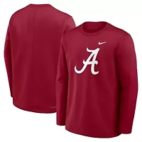 Alabama Crimson Tide NCAA Nike 2025 Sideline Coach Therma-FIT Long Sleeve T-Shirt