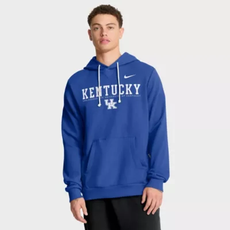 NCAA Nike Kentucky Wildcats 2025 Sideline Standard Issue Dri-FIT Hoodie