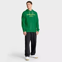 NCAA Nike Oregon Ducks 2025 Sideline Standard Issue Dri-FIT Hoodie
