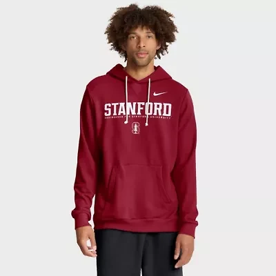 Stanford Cardinal NCAA Nike 2025 Sideline Standard Issue Dri-FIT Hoodie