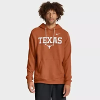 NCAA Nike Burnt Texas Longhorns 2025 Sideline Standard Issue Dri-FIT Hoodie
