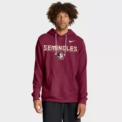 NCAA Nike Florida State Seminoles 2025 Sideline Standard Issue Dri-FIT Hoodie
