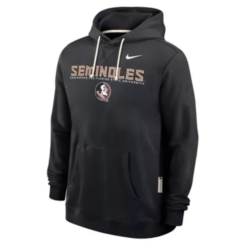 NCAA Nike Florida State Seminoles 2025 Sideline Standard Issue Dri-FIT Hoodie