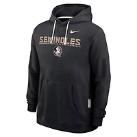 NCAA Nike Florida State Seminoles 2025 Sideline Standard Issue Dri-FIT Hoodie