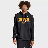 NCAA Nike Iowa Hawkeyes 2025 Sideline Standard Issue Dri-FIT Hoodie