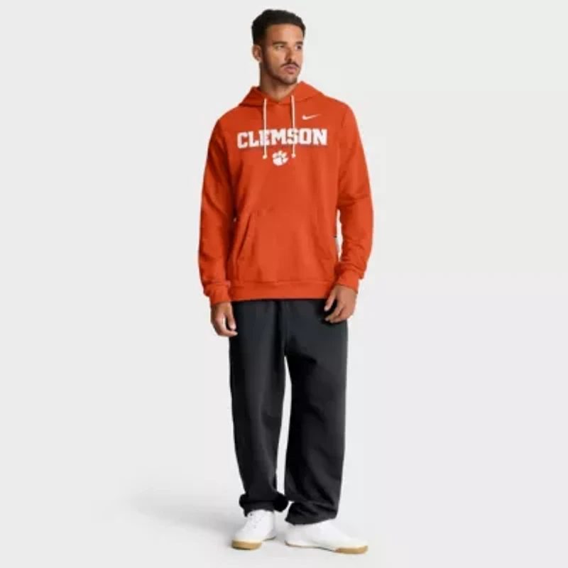 NCAA Nike Clemson Tigers 2025 Sideline Standard Issue Dri-FIT Hoodie