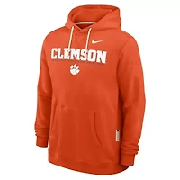 NCAA Nike Clemson Tigers 2025 Sideline Standard Issue Dri-FIT Hoodie