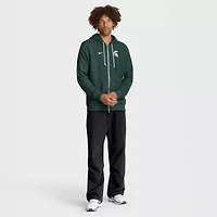 NCAA Nike Michigan State Spartans 2025 Sideline Standard Issue Dri-FIT Full-Zip Hoodie