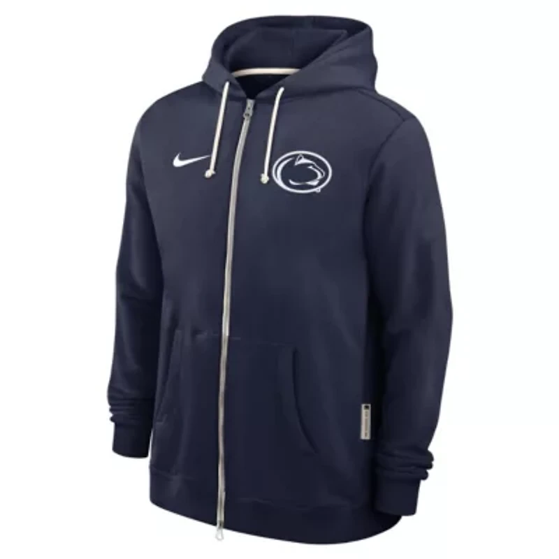 NCAA Nike Penn State Nittany Lions 2025 Sideline Standard Issue Dri-FIT Full-Zip Hoodie