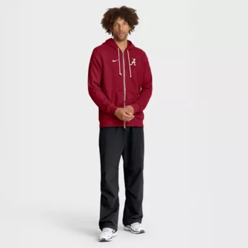 Alabama Crimson Tide NCAA Nike 2025 Sideline Standard Issue Dri-FIT Full-Zip Hoodie