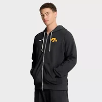 NCAA Nike Iowa Hawkeyes 2025 Sideline Standard Issue Dri-FIT Full-Zip Hoodie