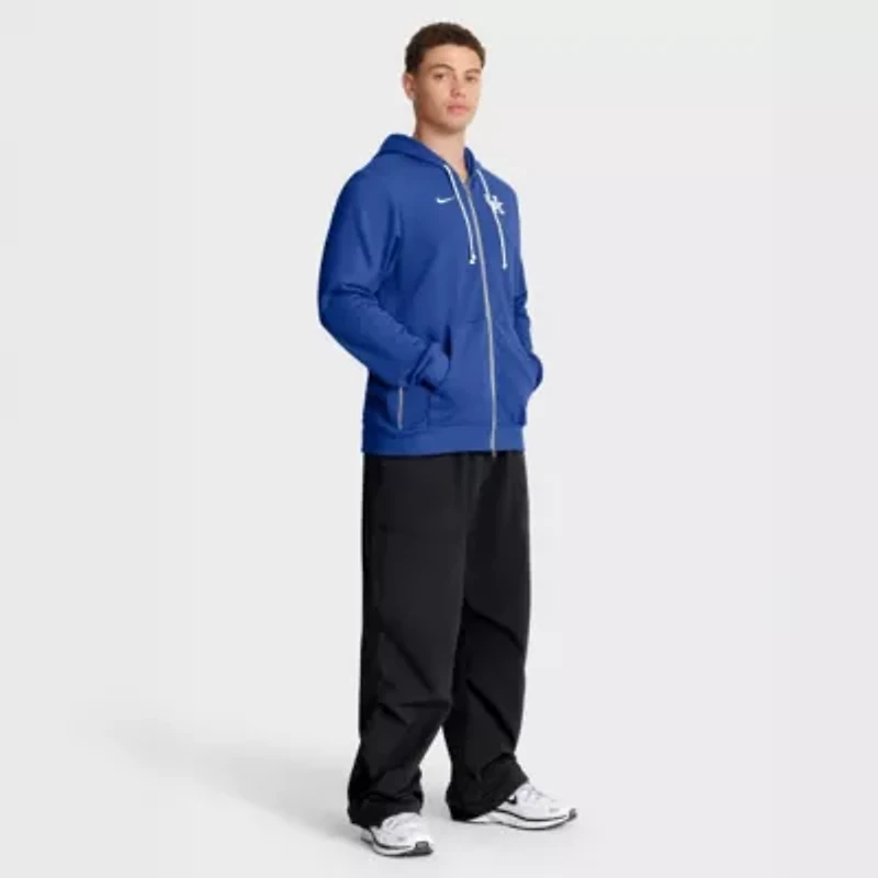 NCAA Nike Kentucky Wildcats 2025 Sideline Standard Issue Dri-FIT Full-Zip Hoodie