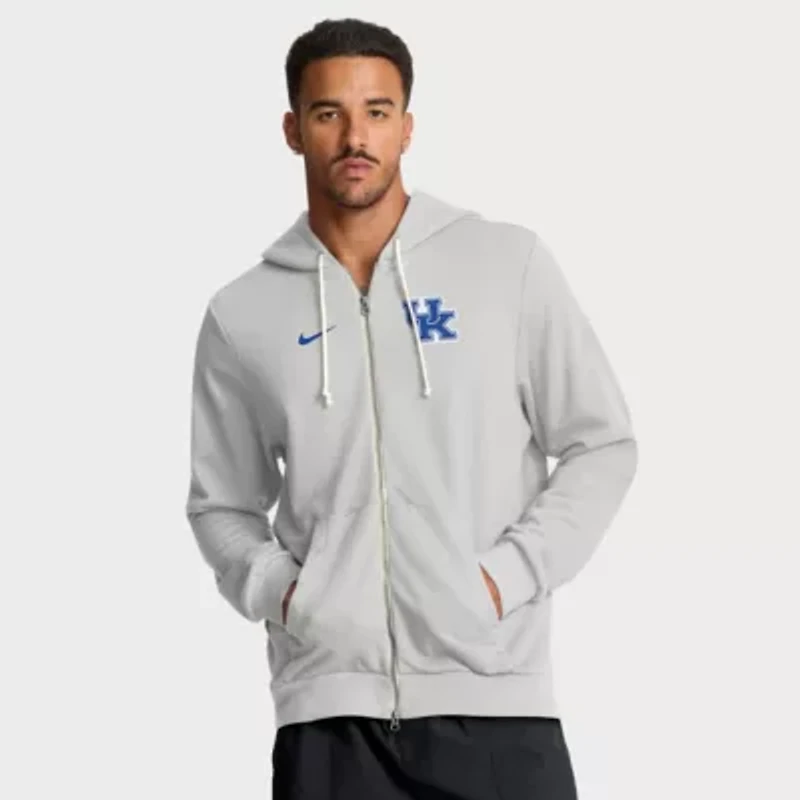 NCAA Nike Kentucky Wildcats 2025 Sideline Standard Issue Dri-FIT Full-Zip Hoodie