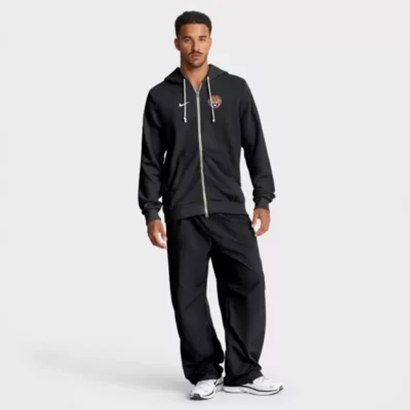 NCAA Nike LSU Tigers 2025 Sideline Standard Issue Dri-FIT Full-Zip Hoodie