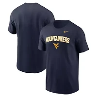 NCAA Nike West Virginia Mountaineers Primetime Arch Stack T-Shirt