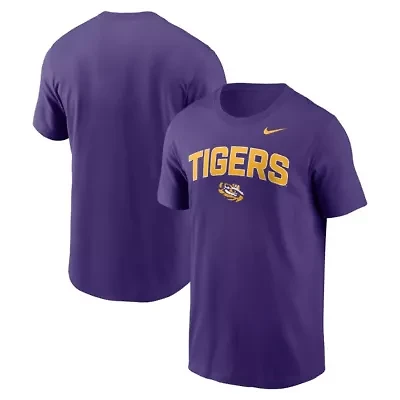 NCAA Nike LSU Tigers Primetime Arch Stack T-Shirt