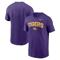 NCAA Nike LSU Tigers Primetime Arch Stack T-Shirt