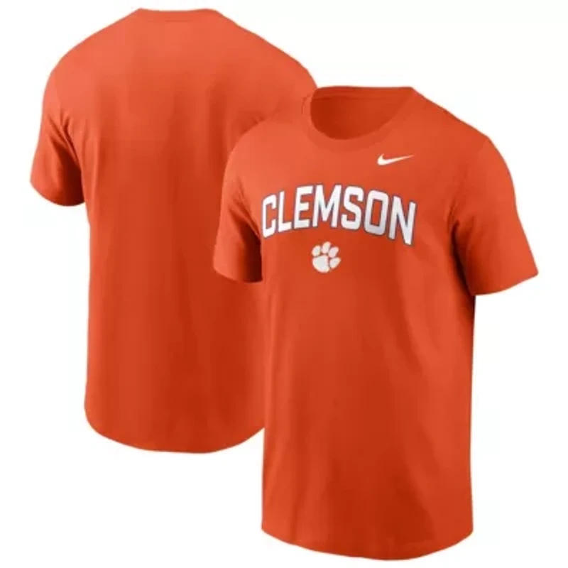 NCAA Nike Clemson Tigers Primetime Arch Stack T-Shirt