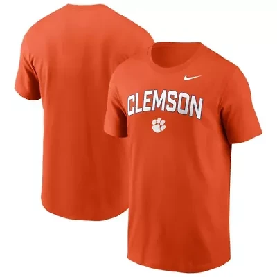 NCAA Nike Clemson Tigers Primetime Arch Stack T-Shirt
