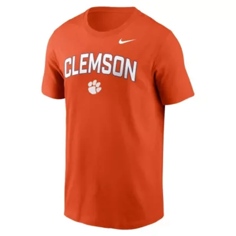 NCAA Nike Clemson Tigers Primetime Arch Stack T-Shirt
