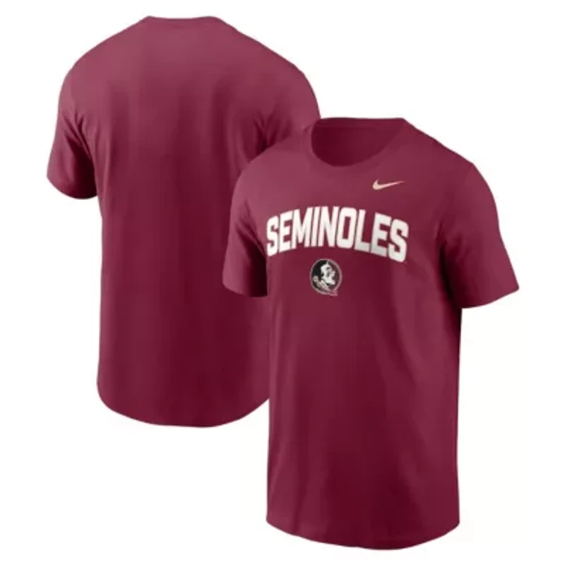 NCAA Nike Florida State Seminoles Primetime Arch Stack T-Shirt