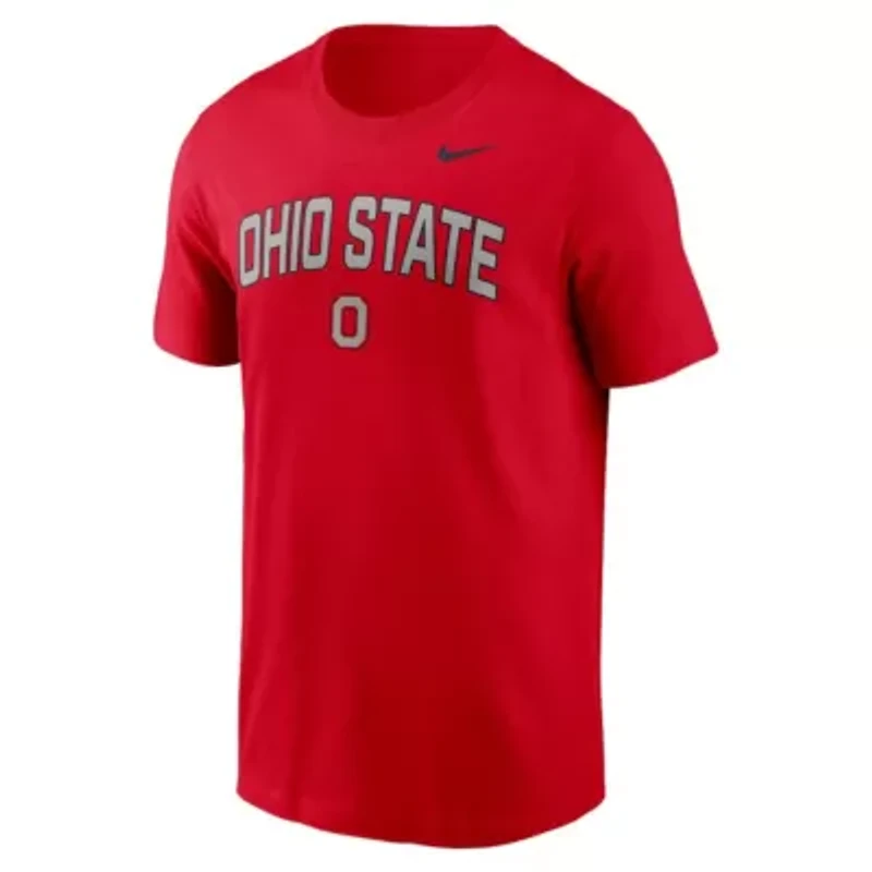 NCAA Nike Ohio State Buckeyes Primetime Arch Stack T-Shirt