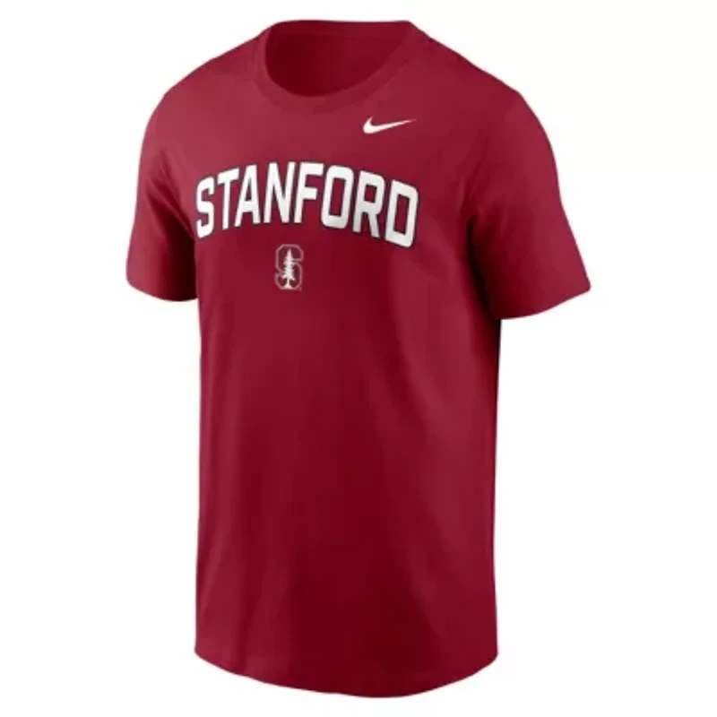 Stanford Cardinal NCAA Nike Primetime Arch Stack T-Shirt
